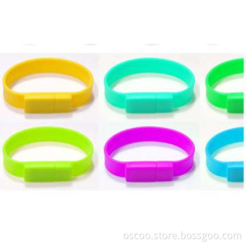 wrist band usb flash drive, pupular style, promotional gifts